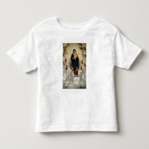 T-shirt Pour Les Tous Petits La Vierge avec Angels, 1900