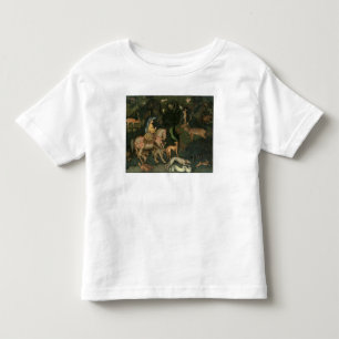 T-shirt Pour Les Tous Petits La vision de St Eustachius, c.1438-42