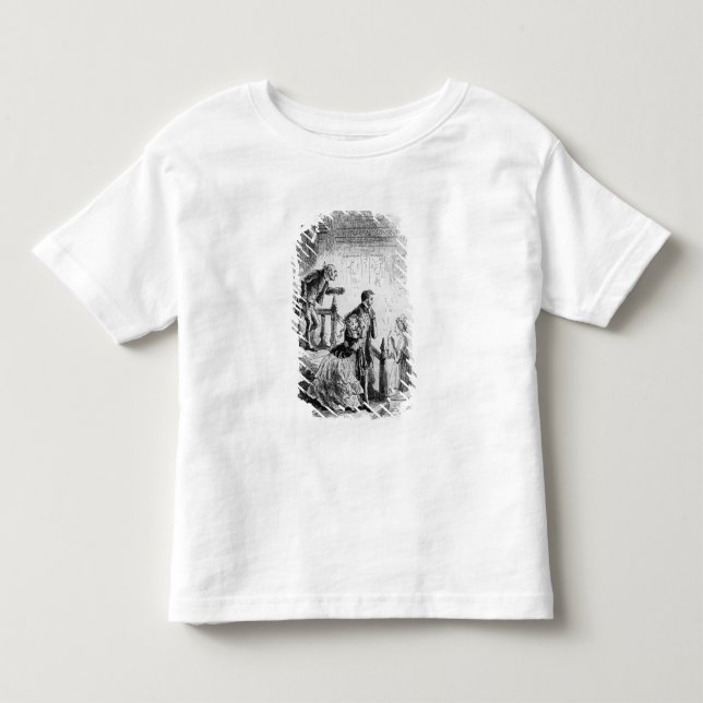 T-shirt Pour Les Tous Petits La visite de Flora de l'inspection (Devant)