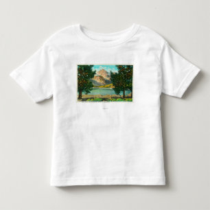 T-shirt Pour Les Tous Petits La vue des lacs jumeaux s'approchent de Bridgeport