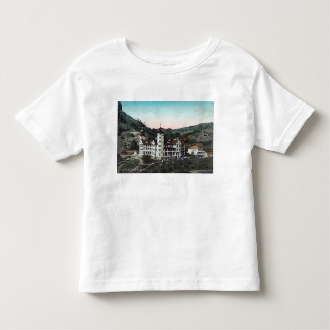 T-shirt Pour Les Tous Petits La vue extérieure du minerai toscan jaillit (Devant)