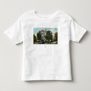 T-shirt Pour Les Tous Petits Laboratoire de Scott d'université wesleyenne