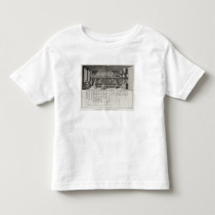 T-shirt Pour Les Tous Petits Laboratoire et table scientifiques des signes