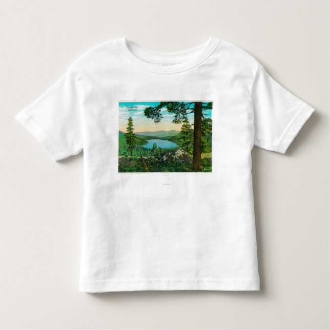 T-shirt Pour Les Tous Petits Lac Donner, la Californie de Ridge (Devant)