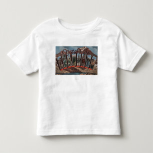 T-shirt Pour Les Tous Petits Lac en cristal, le Colorado - grandes scènes de