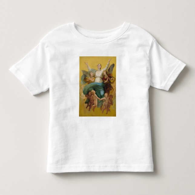 T-shirt Pour Les Tous Petits L'acceptation de la Vierge (Devant)