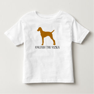 T-SHIRT POUR LES TOUS PETITS LÂCHEZ LE VIZSLA