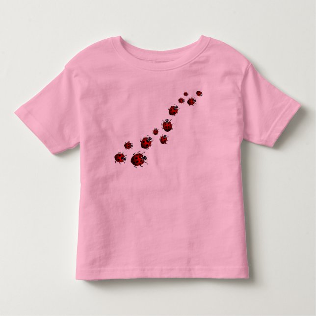 T-shirt Pour Les Tous Petits Ladybug Baby Shirts Ladybug Baby Dress Personnalis (Devant)