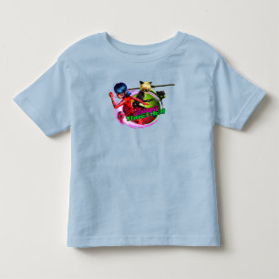 T-shirt Pour Les Tous Petits Ladybug & Cat Noir   Plus Forts Ensemble