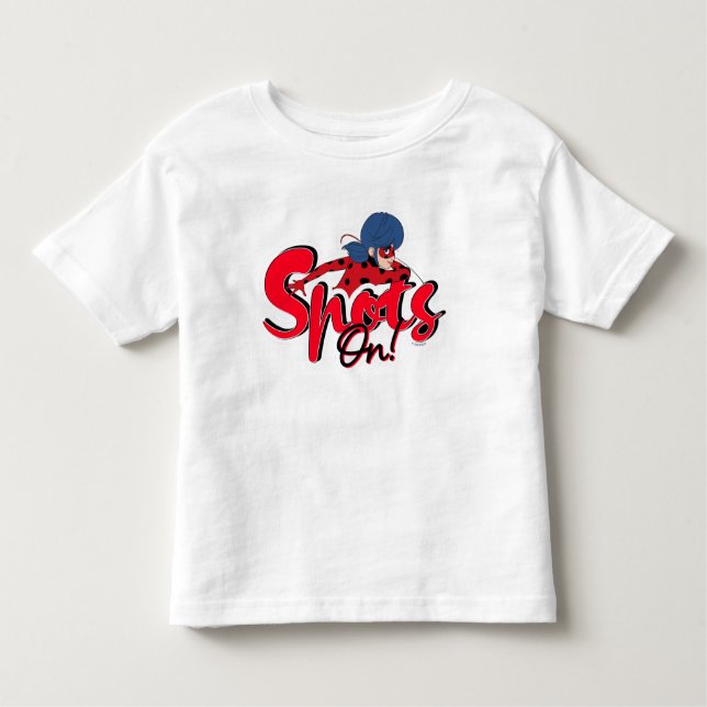 T-shirt Pour Les Tous Petits Ladybug miraculeux | Spots allumés (Devant)