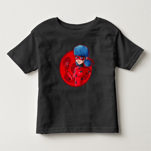 T-shirt Pour Les Tous Petits Ladybug Red Badge (Devant)