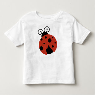 T-shirt Pour Les Tous Petits Ladybug, Red Ladybug, jolie coccinelle, coccinelle