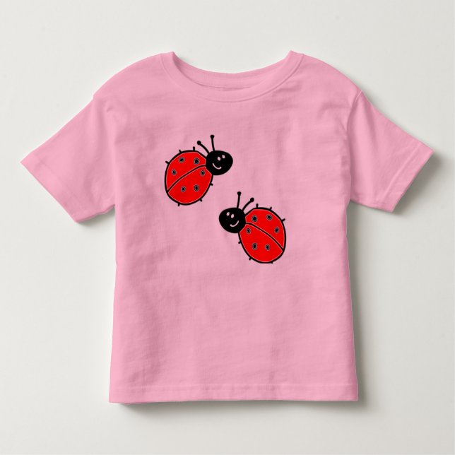 T-shirt Pour Les Tous Petits Ladybug Toddler Tee (Devant)