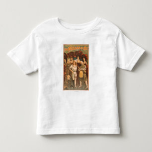 T-shirt Pour Les Tous Petits "L'affiche #1 de théâtre musical de magicien d'O