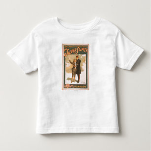T-shirt Pour Les Tous Petits L'affiche argentée #1 de théâtre musical de