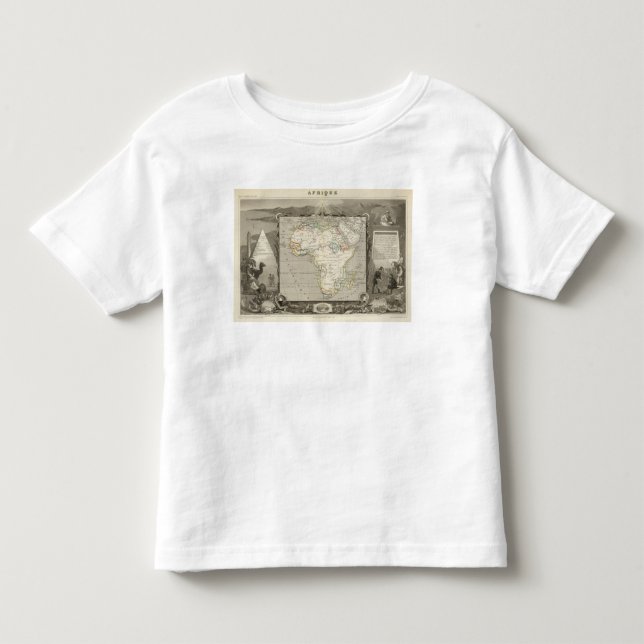 T-shirt Pour Les Tous Petits L'Afrique 8 (Devant)