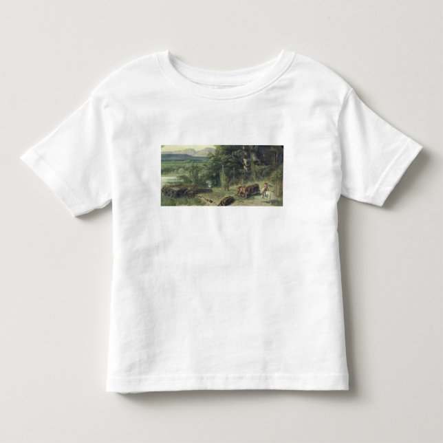 T-shirt Pour Les Tous Petits L'âge de pierre (Devant)