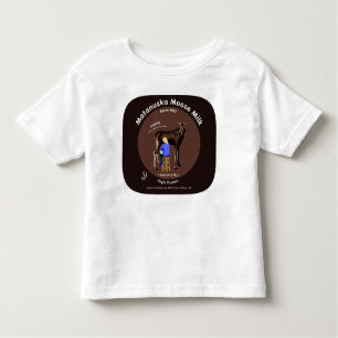T-shirt Pour Les Tous Petits Lait d'orignal Matanuska