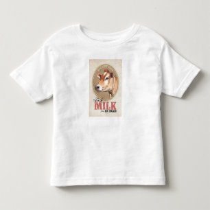 T-shirt Pour Les Tous Petits "Lait frais de Nouvelle-Angleterre"