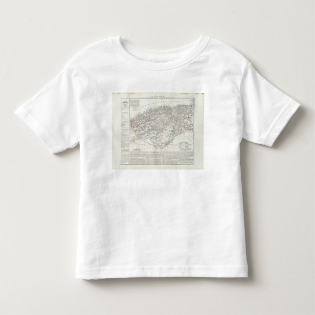T-shirt Pour Les Tous Petits L'Algérie 2 (Devant)
