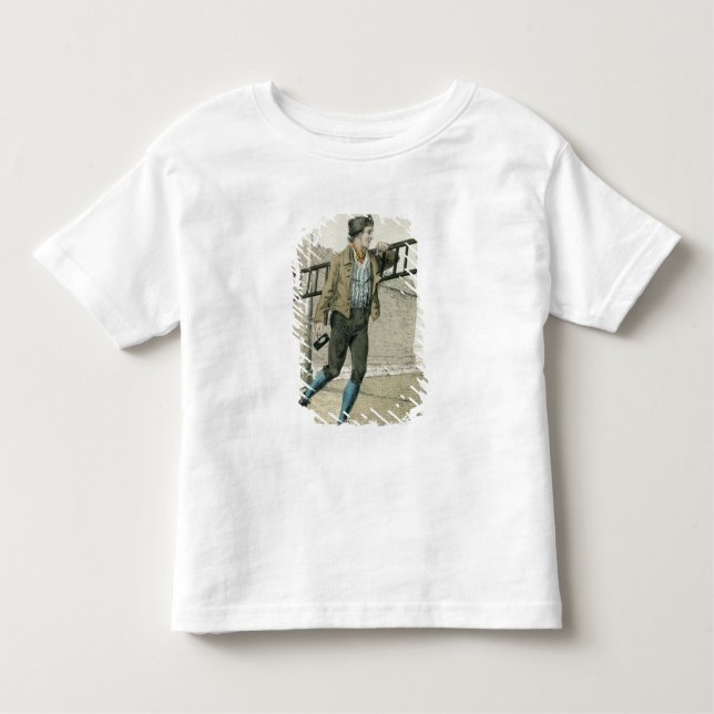 T-shirt Pour Les Tous Petits L'allumeur de lampe (Devant)