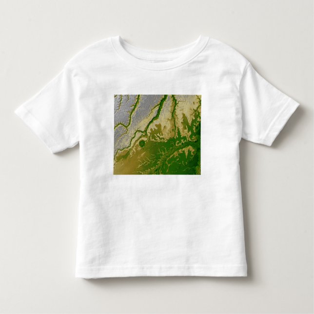 T-shirt Pour Les Tous Petits L'Amazonie bolivienne (Devant)