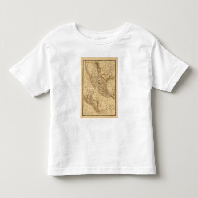 T-shirt Pour Les Tous Petits L'Amérique Centrale (Devant)