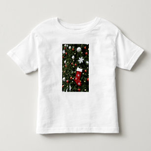 T-shirt Pour Les Tous Petits L'Amérique du Nord. Décorations de Noël sur