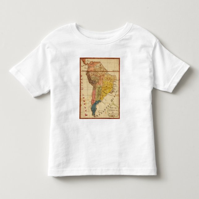 T-shirt Pour Les Tous Petits L'Amérique du Sud 15 (Devant)