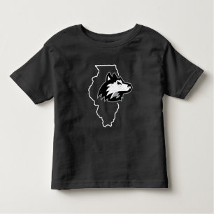 T-shirt Pour Les Tous Petits L'Amour de l'État de NIU Huskies