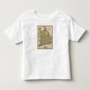 T-shirt Pour Les Tous Petits L'Angleterre et le Pays de Galles