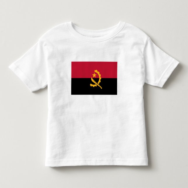 T-shirt Pour Les Tous Petits L'Angola (Devant)