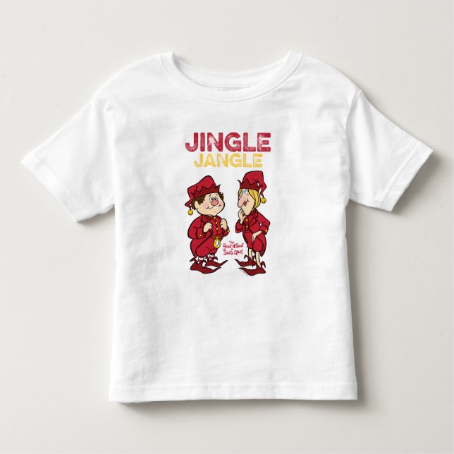 T-shirt Pour Les Tous Petits L'ANNÉE SANS SANTA CLAUS™ | Jingle & Jangle (Devant)