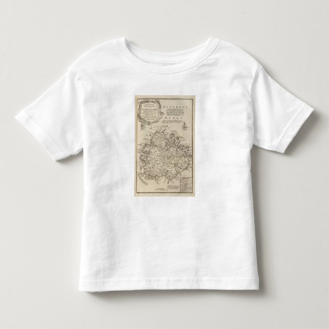 T-shirt Pour Les Tous Petits L'Antigua ou l'Antego (Devant)