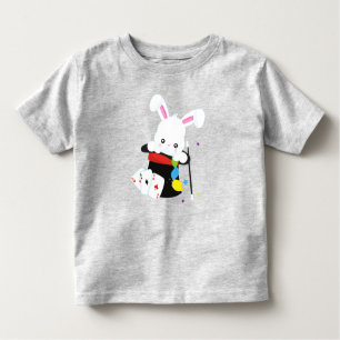 T-shirt Pour Les Tous Petits Lapin blanc, Lapin, Baguette magique, Baguette mag