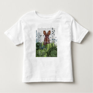 T-shirt Pour Les Tous Petits Lapin dans une patte de chou