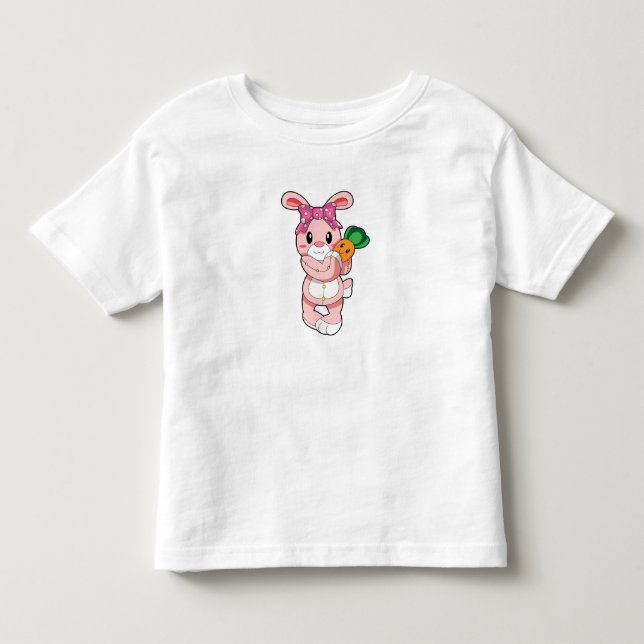T-shirt Pour Les Tous Petits Lapin en jouet (Devant)