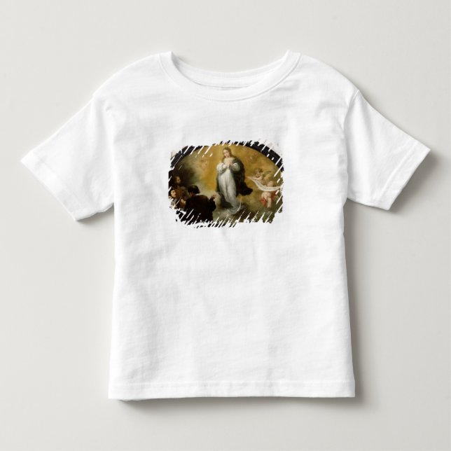 T-shirt Pour Les Tous Petits L'apparition de la Vierge, 1665 (Devant)