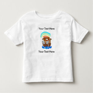 T-shirt Pour Les Tous Petits L'arche de Noé personnalisable