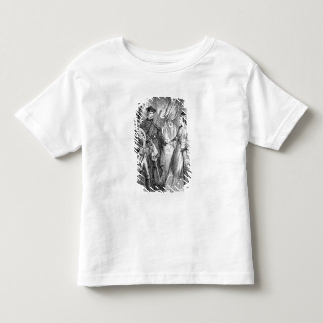 T-shirt Pour Les Tous Petits L'arrestation de Caroline Matilda (Devant)