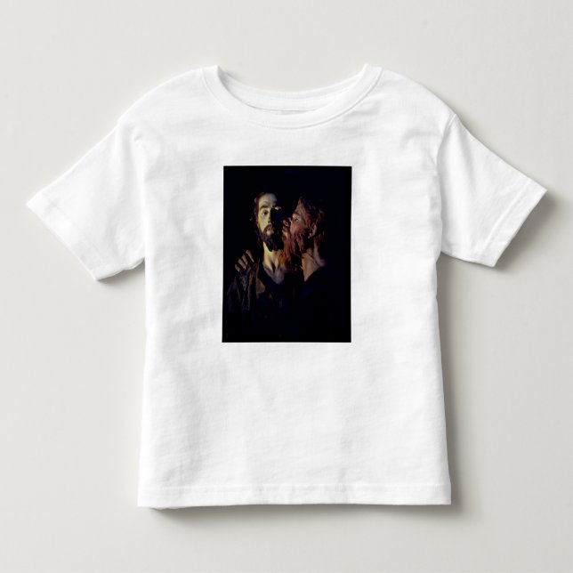T-shirt Pour Les Tous Petits L'arrestation du Christ (Devant)