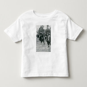 T-shirt Pour Les Tous Petits L'arrivée de Stuyvesant à New Amsterdam