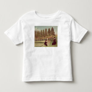 T-shirt Pour Les Tous Petits L'artiste peignant son épouse, 1900-05