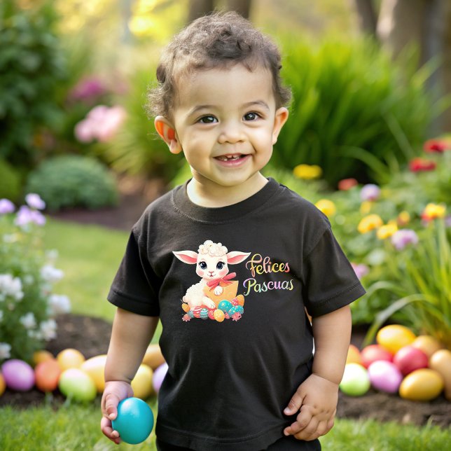 T-shirt Pour Les Tous Petits Las Pascuas de los mas pequenos (Créateur téléchargé)