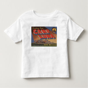 T-shirt Pour Les Tous Petits Las Vegas, Nouveau Mexique - camp Luna