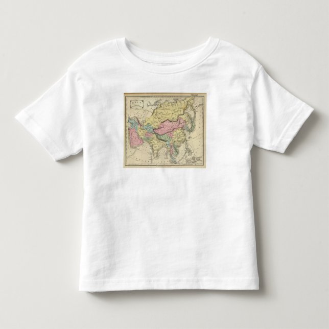 T-shirt Pour Les Tous Petits L'Asie 15 (Devant)