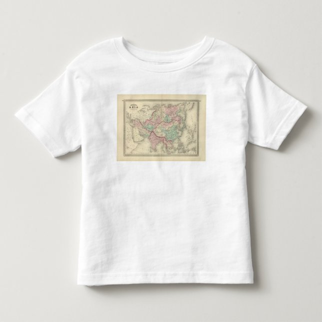T-shirt Pour Les Tous Petits L'Asie 19 (Devant)