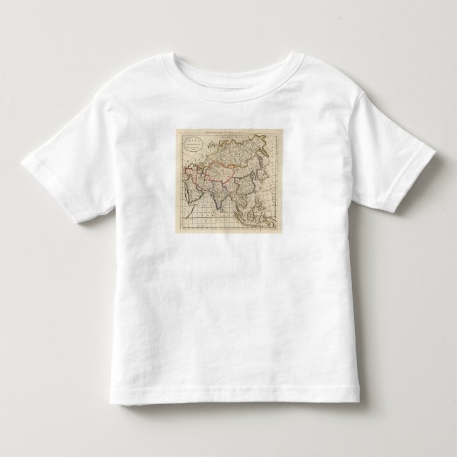 T-shirt Pour Les Tous Petits L'Asie 26 (Devant)