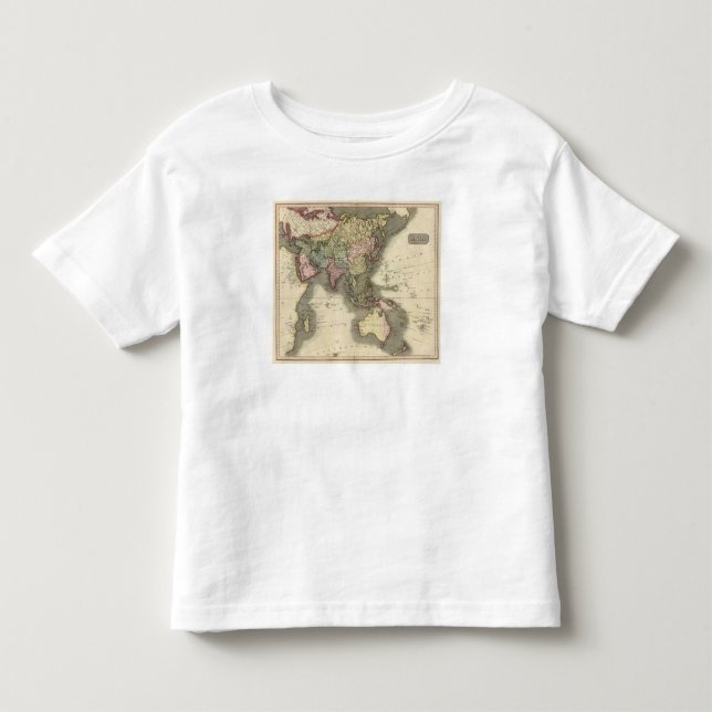 T-shirt Pour Les Tous Petits L'Asie 28 (Devant)