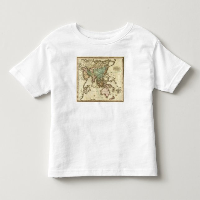T-shirt Pour Les Tous Petits L'Asie 32 (Devant)
